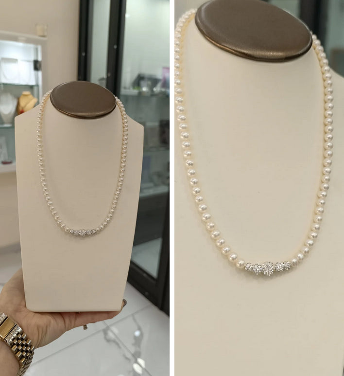 CL- LUXURY 006 - collana di perle - Osaka Perle