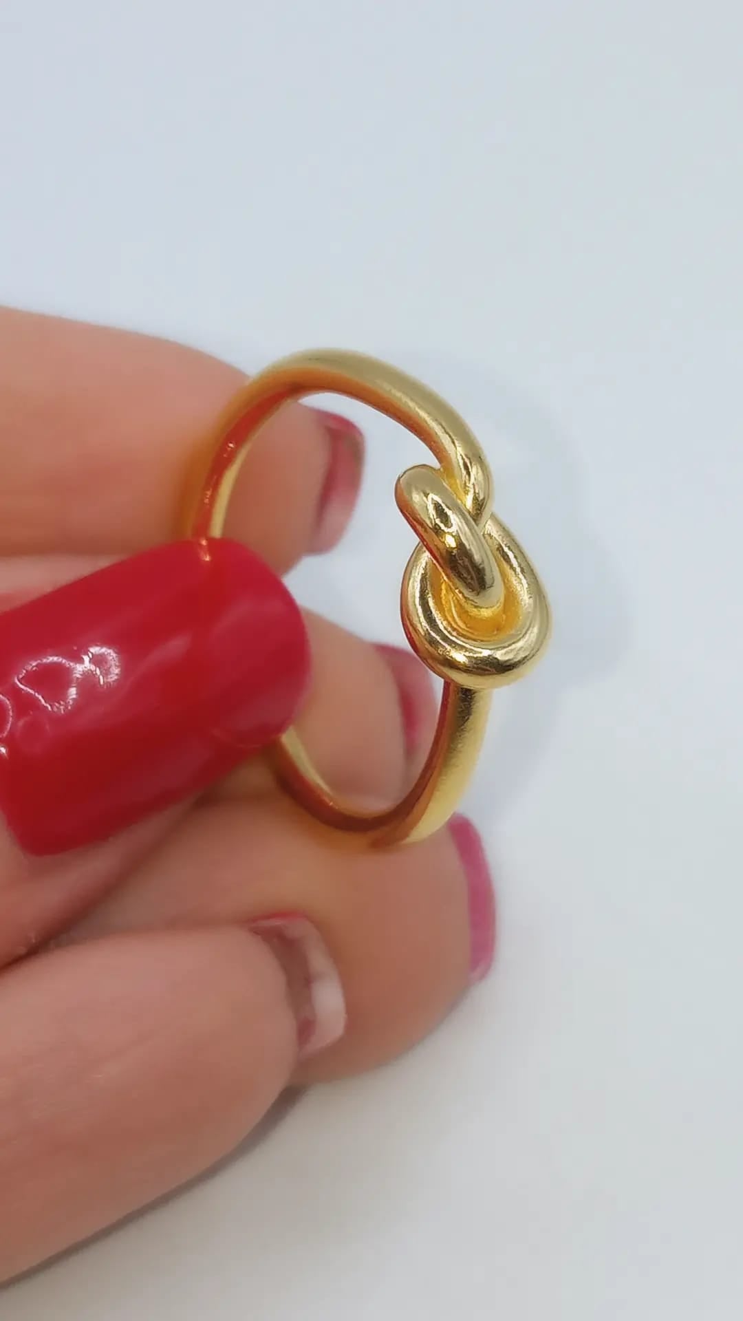 ANELLO NODO ARGENTO 925%