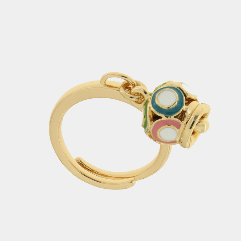 An. Amocapri con campanella multicolor - Anello - AMO CAPRI