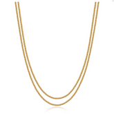 SHK104 - collana doppio filo - s'agapò