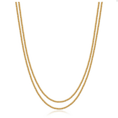 SHK104 - collana doppio filo - s'agapò