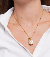 3140225 - collana con campanella - AMO CAPRI