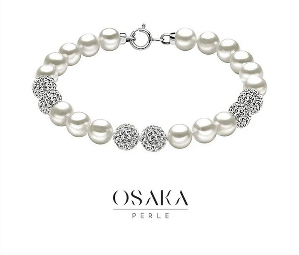 BR-LUXURY005 - bracciale di perle - Osaka Perle