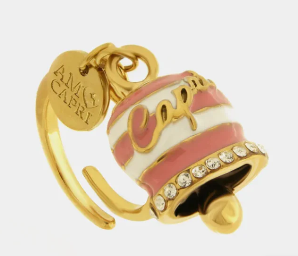 3150088 - anello con campanella - AMO CAPRI