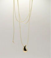 COLLANA CHOKER CON GOCCIA