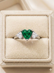 Anello con Cuore e zirconi - Anello - Joiè Clor