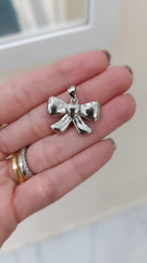 CIONDOLI FIOCCHI ARGENTO 925%