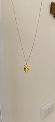 COLLANA CON CUORE ANATOMICO ARGENTO 925%