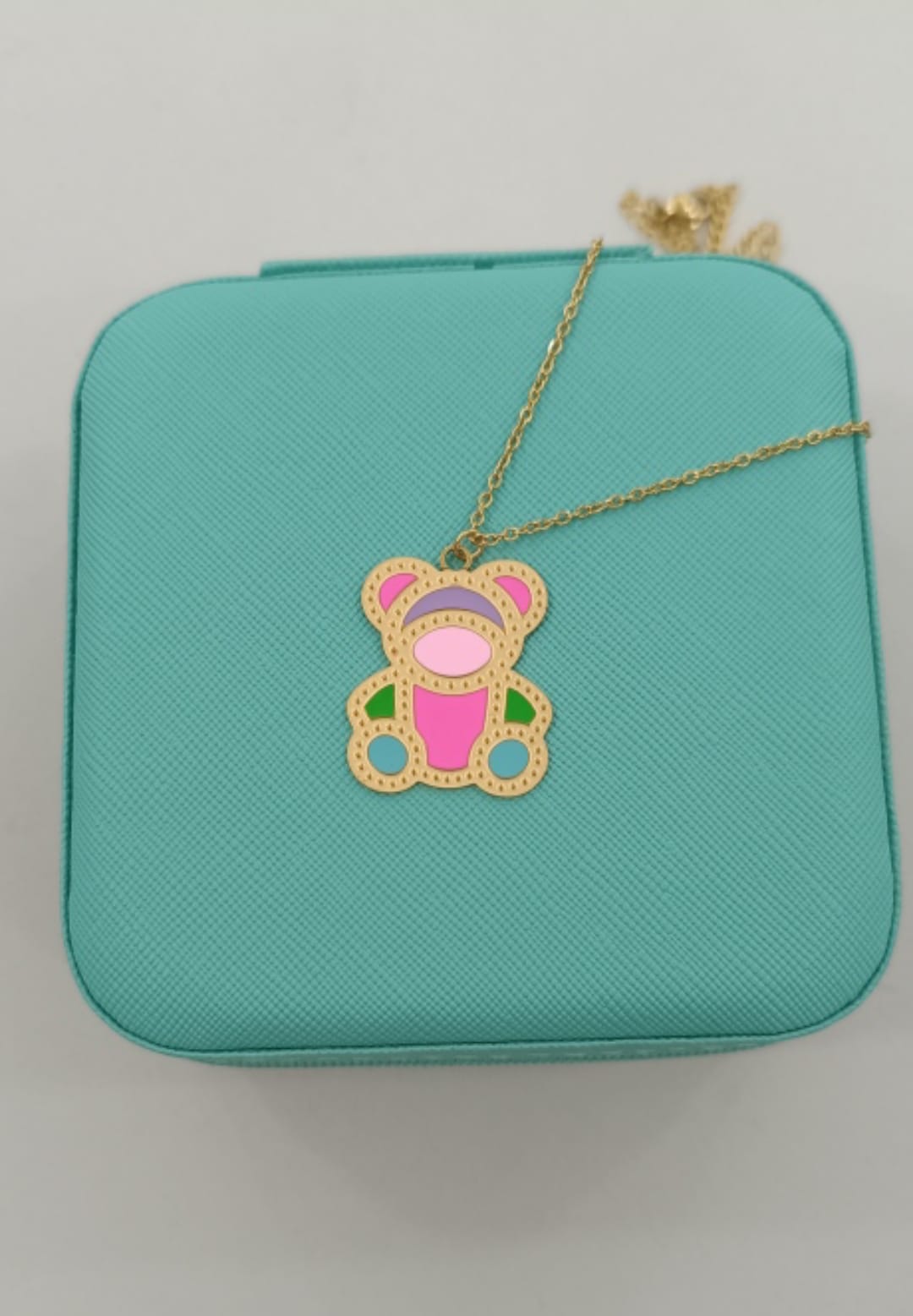 COLLANA TEDDY IN ACCIAO