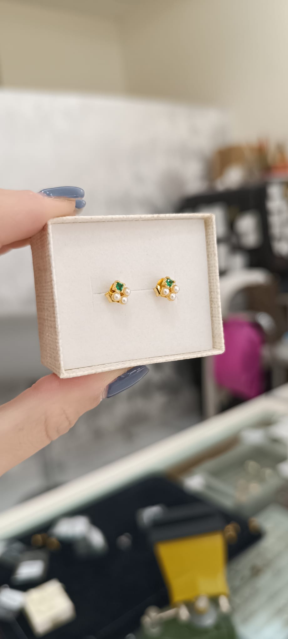 ORECCHINI FANTASY IN ARGENTO 925%