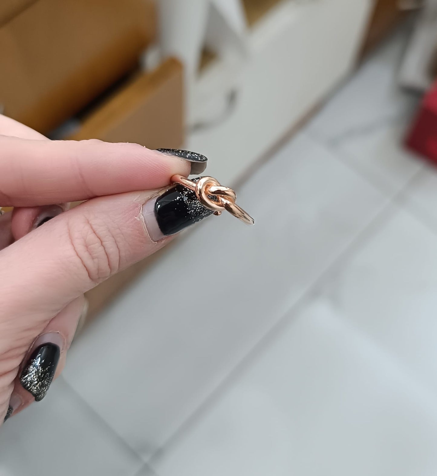 ANELLO NODO ARGENTO 925%