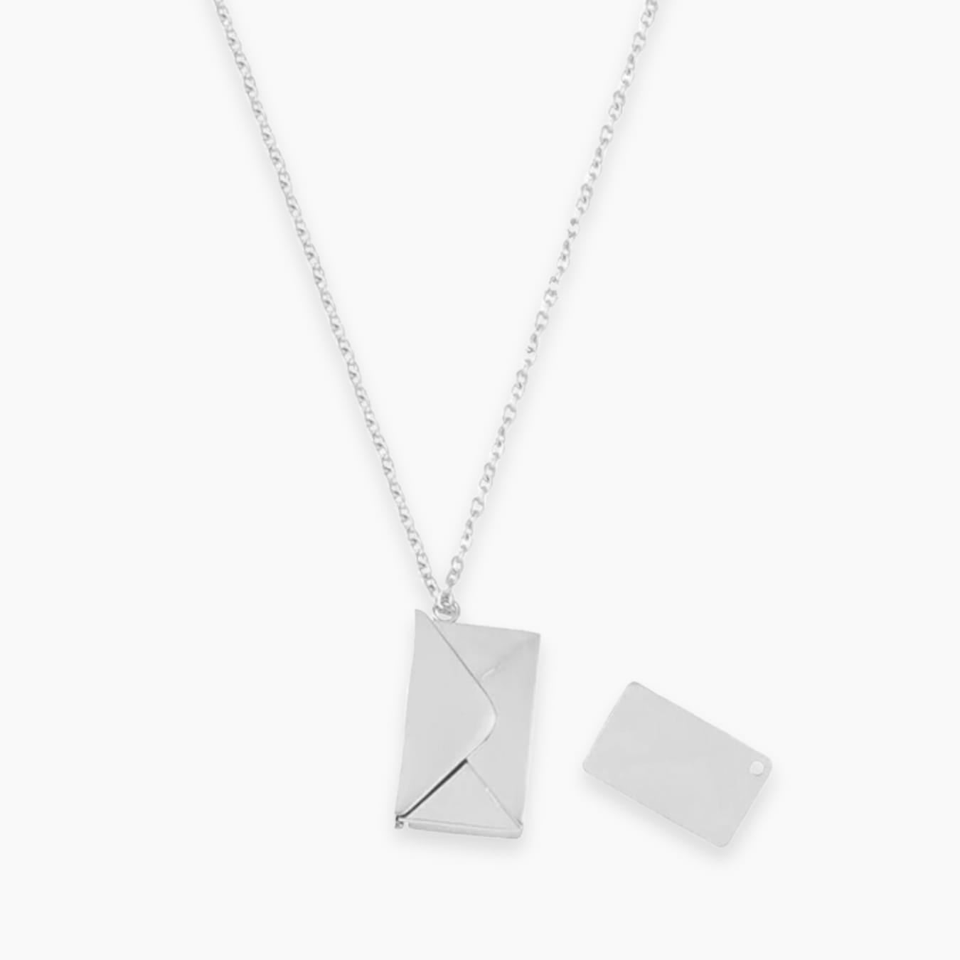 COLLANA "LETTERA DELL'AMORE" PERSONALIZZABILE IN ACCIAIO