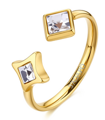 Anello LUCE SCE62 - anello con zirconi - s'agapõ