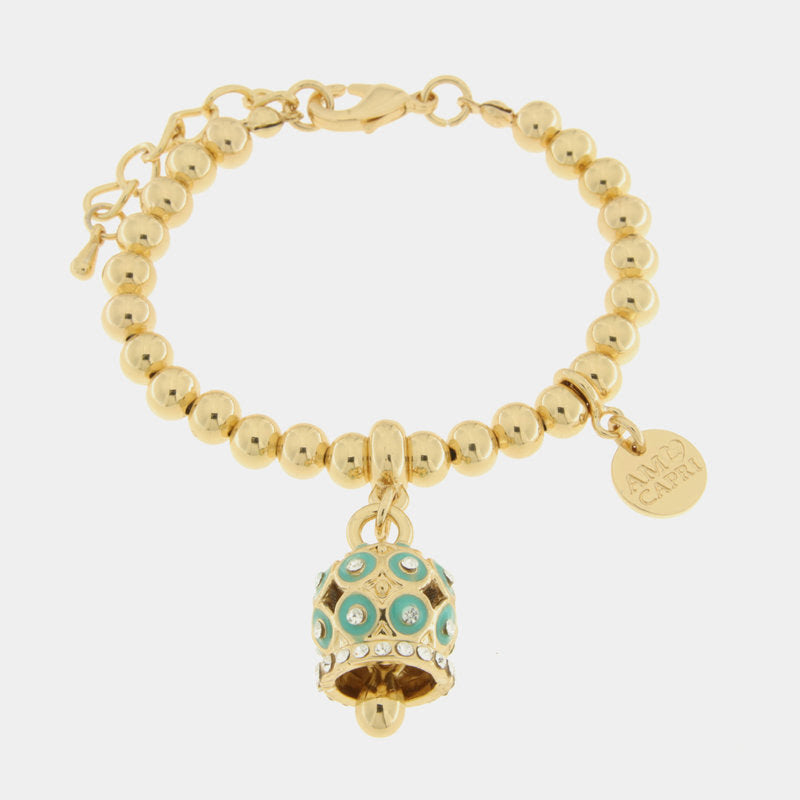 Br. Amocapri doppia campanella multicolor - bracciali - AMO CAPRI