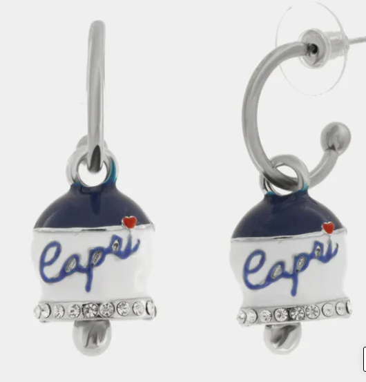 3110202 - orecchini con campanella - AMO CAPRI