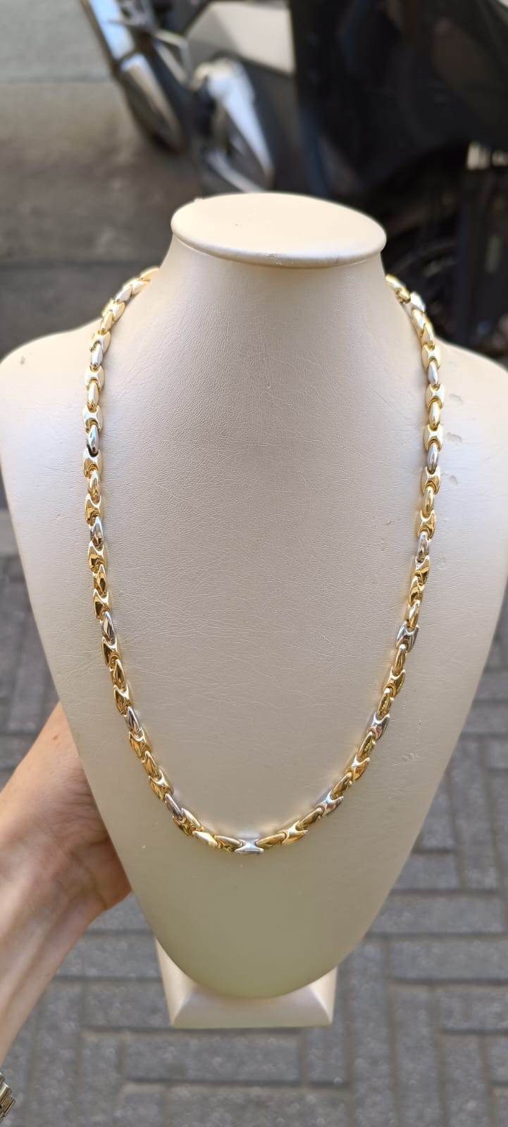 COLLANA UOMO ARGENTO 925%