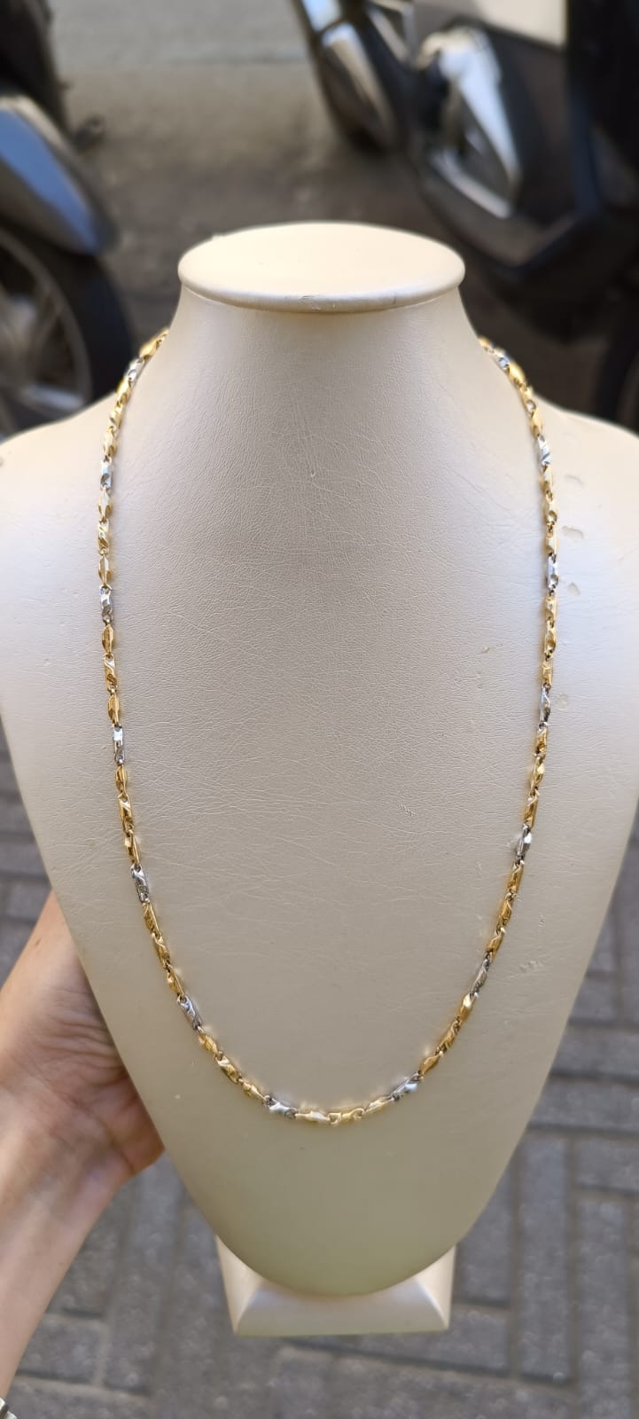 COLLANA UOMO ARGENTO 925%