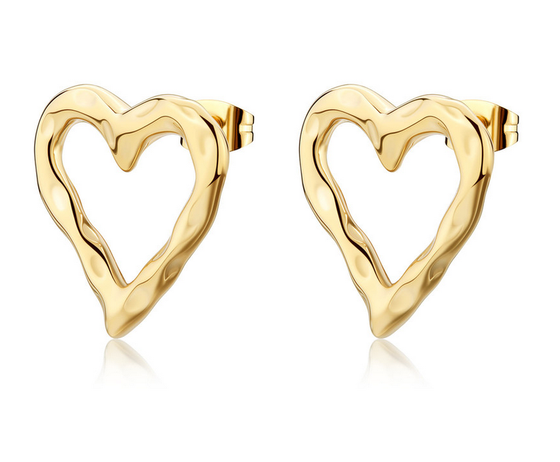 SMO24 - orecchini cuore - s'agapò
