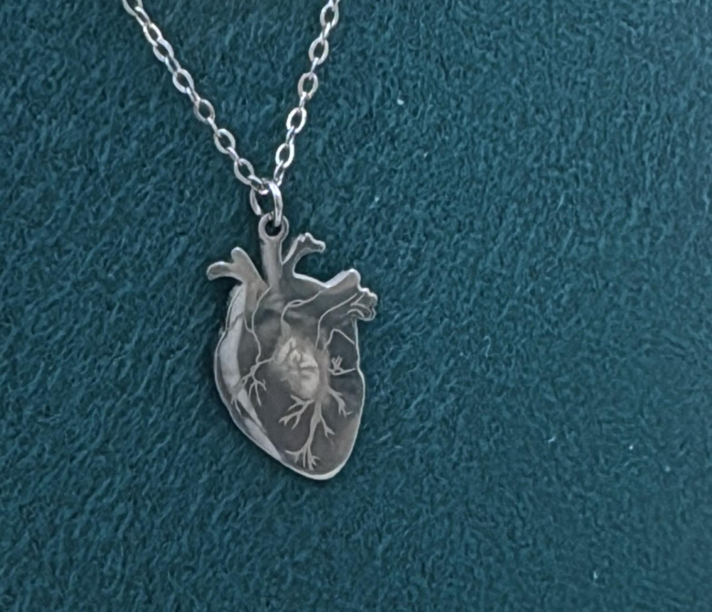 Collana Cuore anatomico - collana con cuore - Joiè Clor