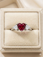 Anello con Cuore e zirconi - Anello - Joiè Clor