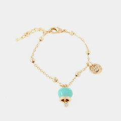 Br Amocapri con Campanella small e zircone - bracciale - AMO CAPRI