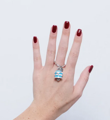 3150089 - anello con campanella - AMO CAPRI