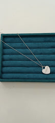 Cuore con zirc. laterale - collana con cuore - Joiè Clor
