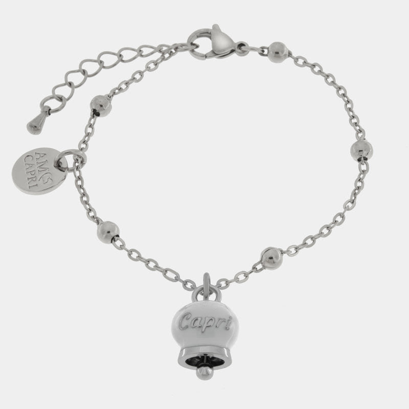 Br. Amocapri con ciondolo e scritta Capri - bracciale - AMO CAPRI