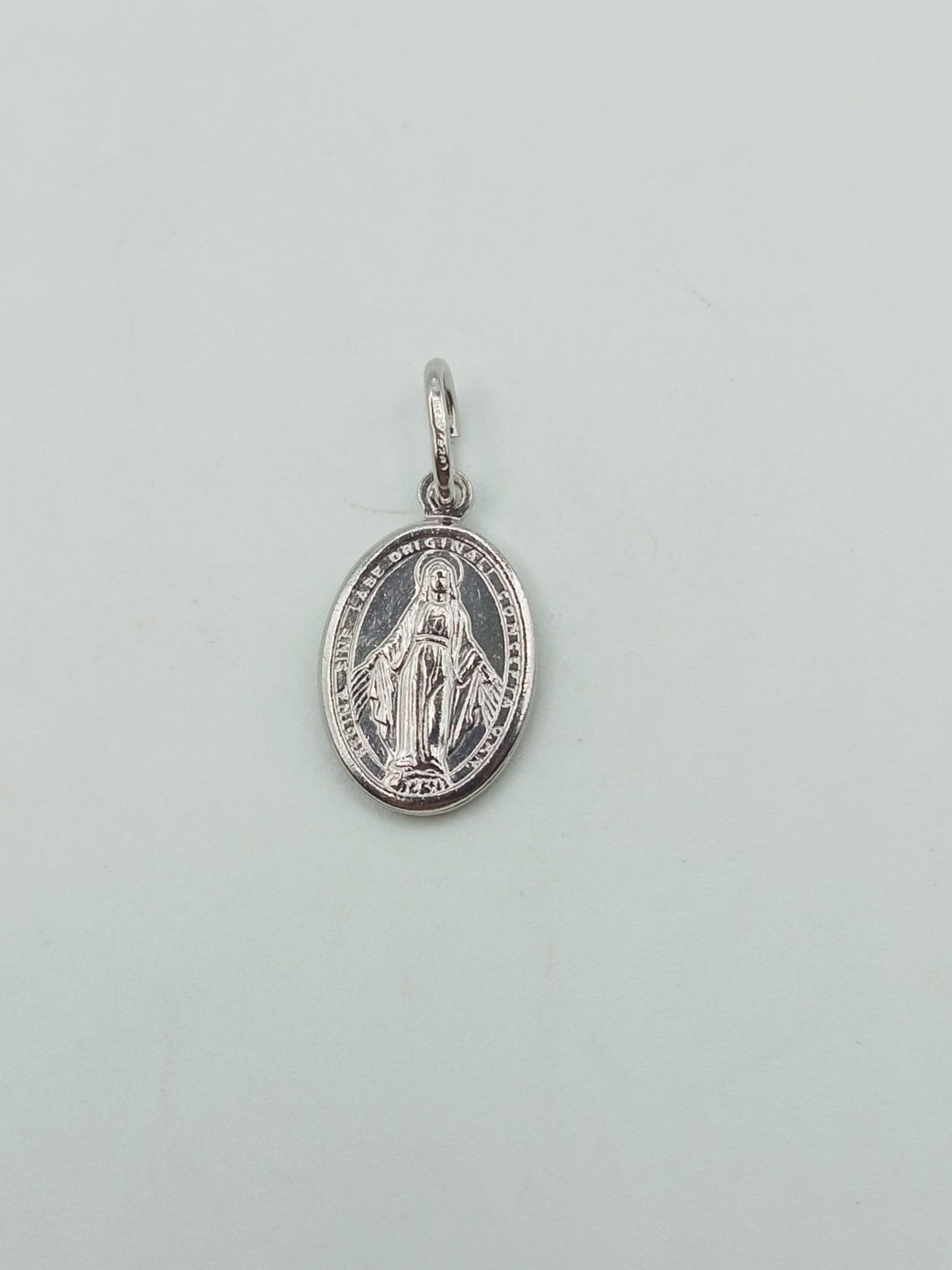 CIONDOLI MADONNINA ARGENTO 925%