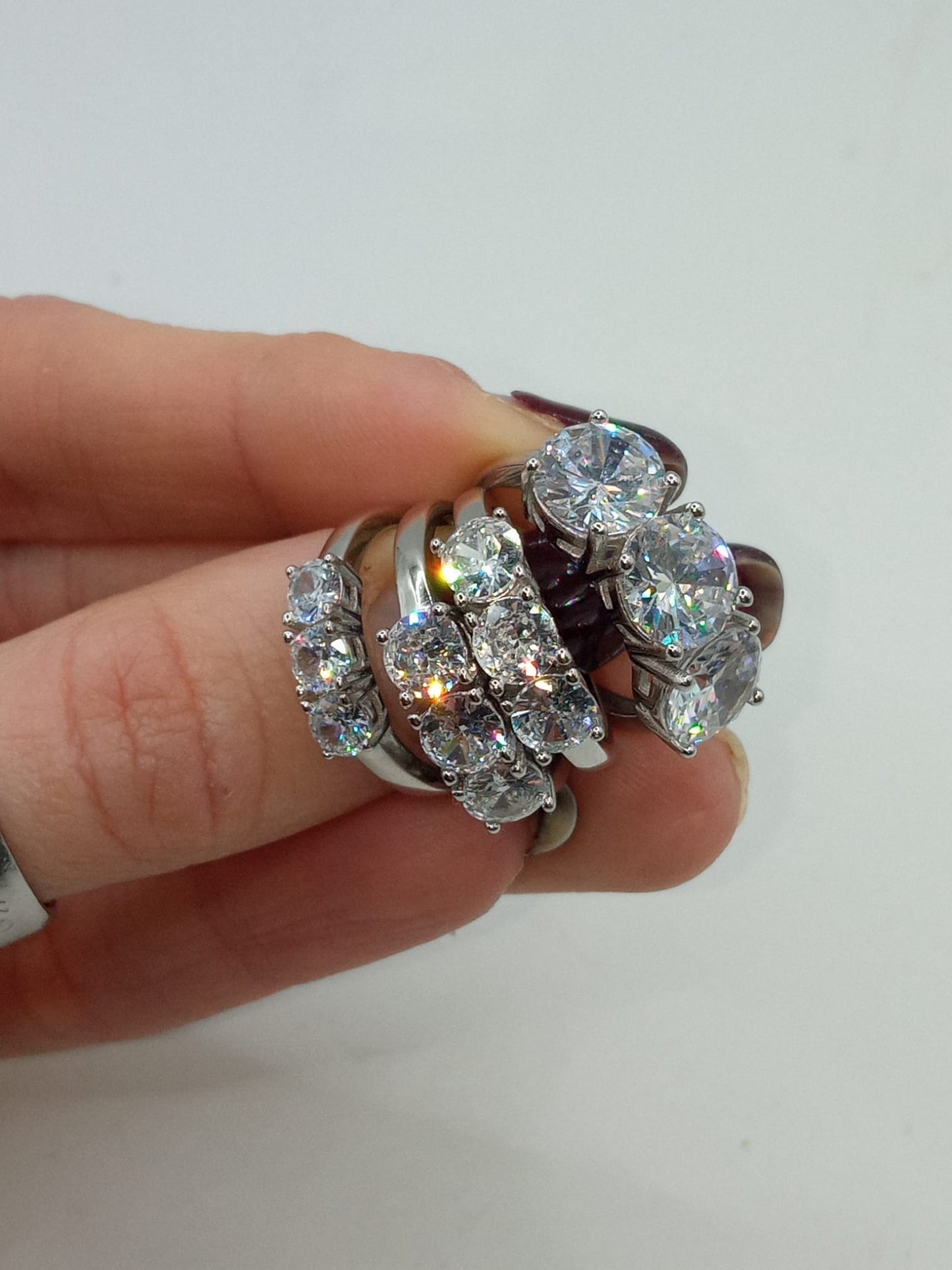 ANELLI TRILOGY IN ARGENTO 925%