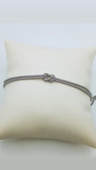 BRACCIALE NODO ARGENTO 925%
