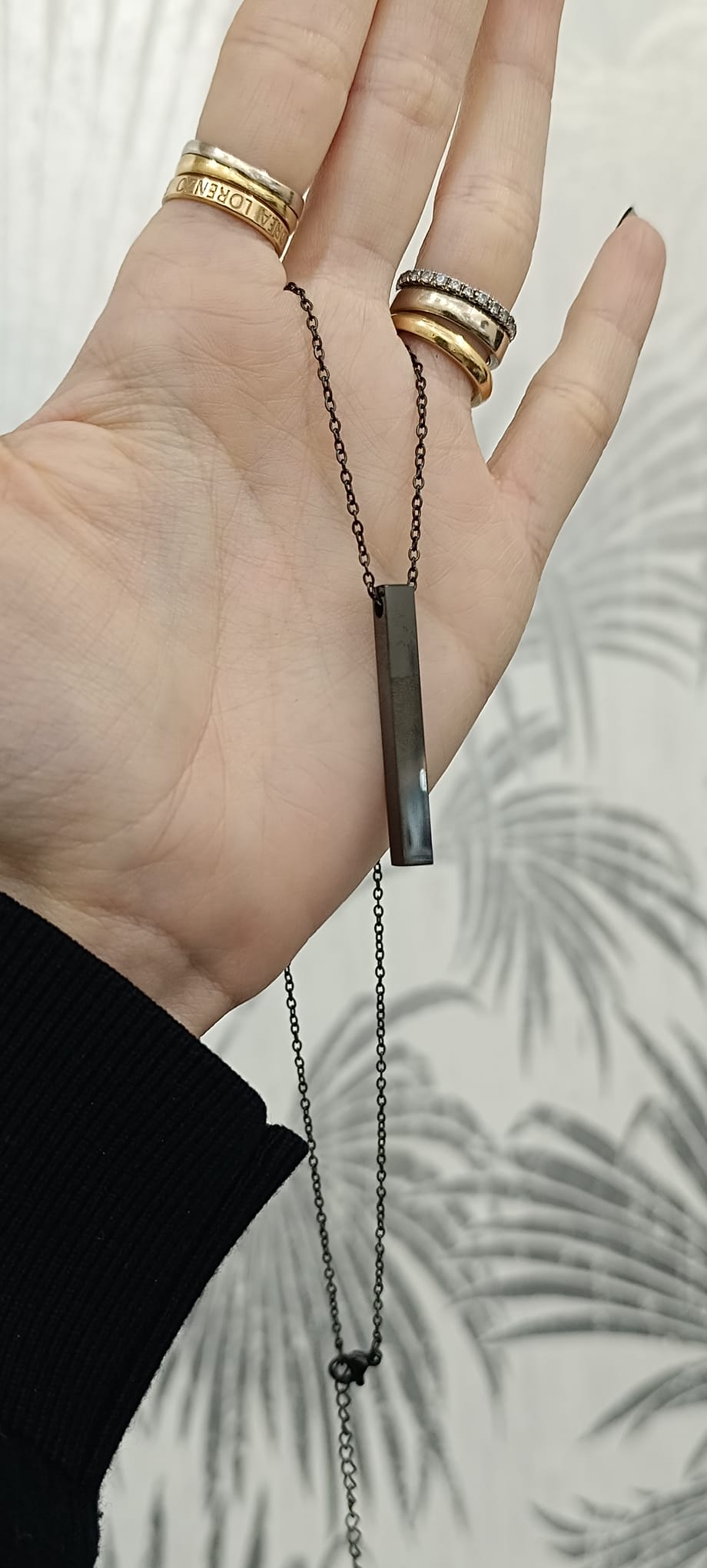 Collana con prisma - collana con ciondolo - j