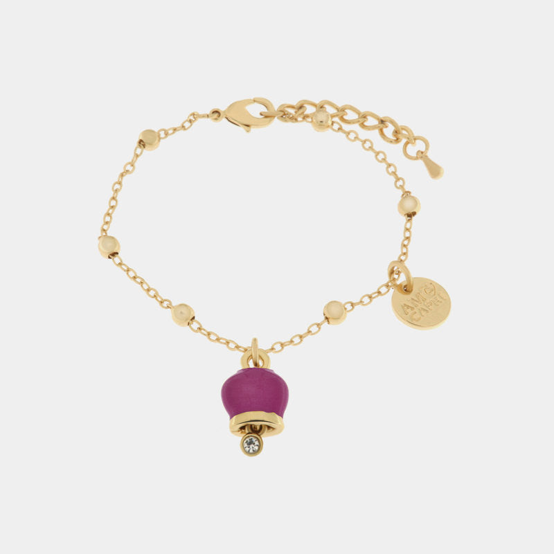 Br Amocapri con Campanella small e zircone - bracciale - AMO CAPRI