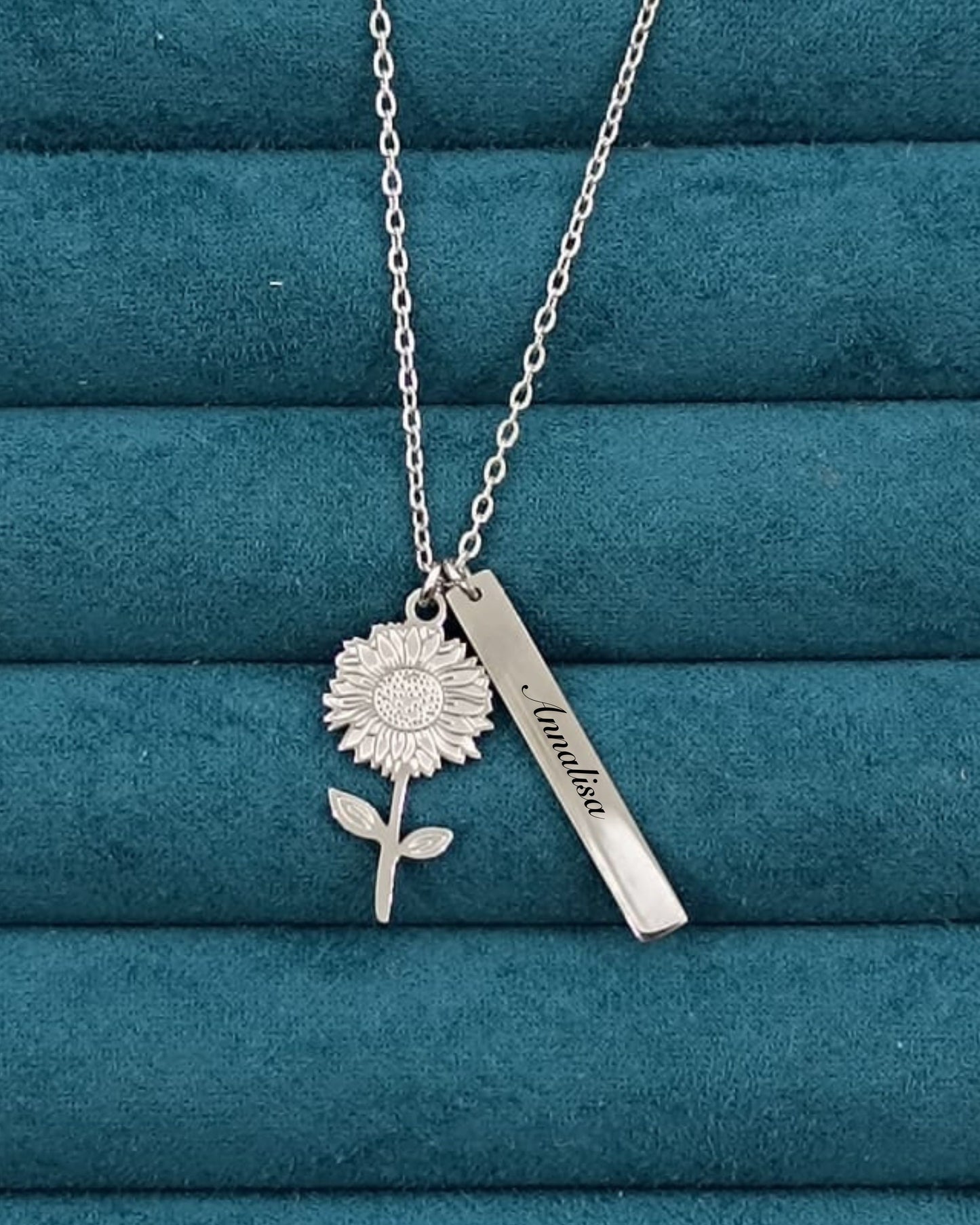 Margherita con prisma - collana con fiore - Joiè Clor