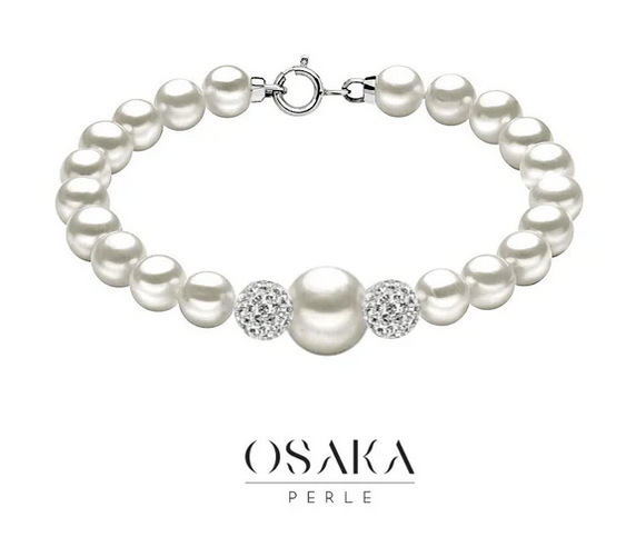 BR-LUXURY004 - bracciale di perle - Osaka Perle