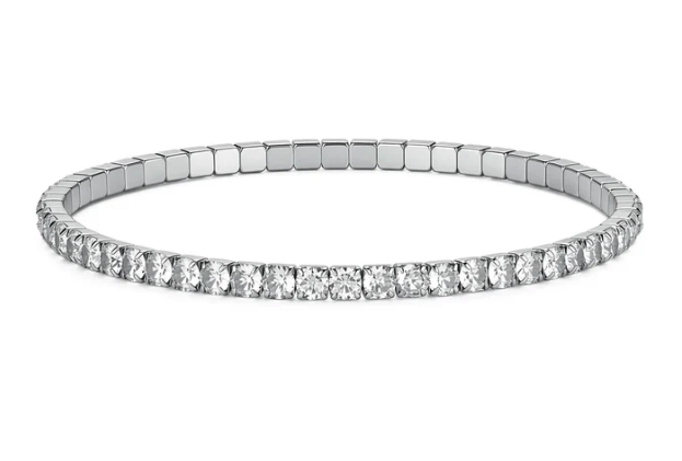 Bracciale Tennis STK19 - bracciale elastico - s'agapò