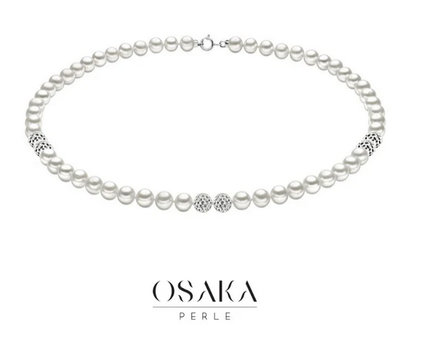 CL-LUXURY005 - collana di perle - Osaka Perle