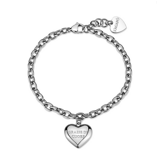 SBM96 - bracciale con pendente - s'agapò
