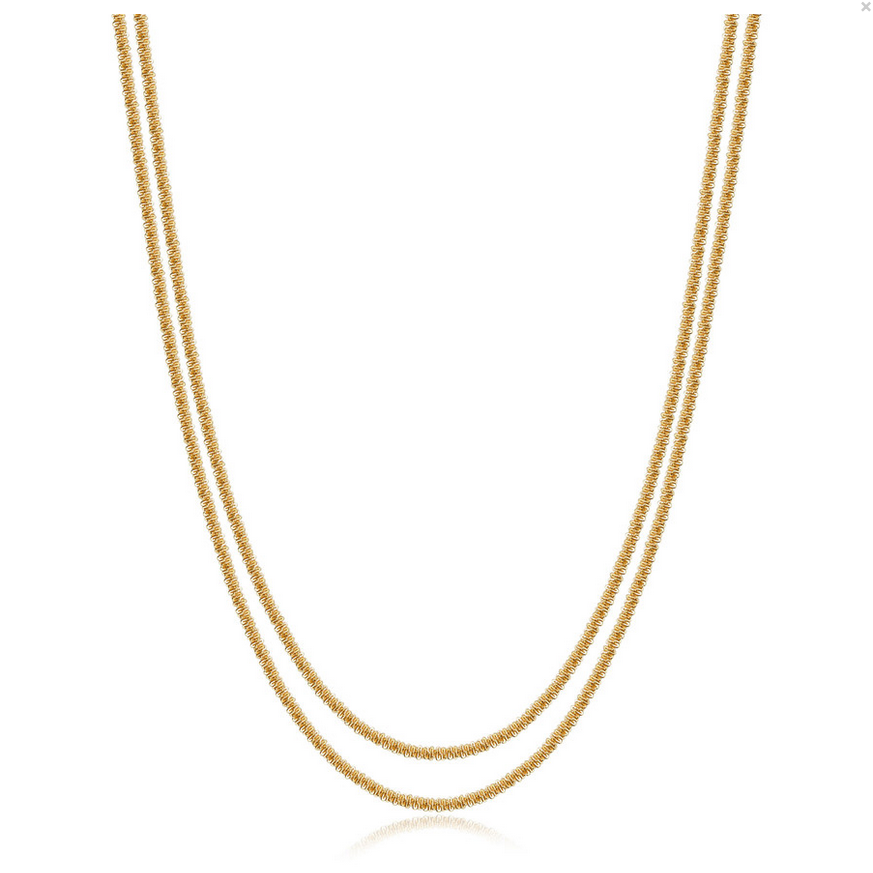 SHK104 - collana doppio filo - s'agapò