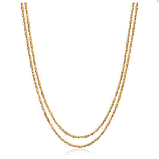 SHK104 - collana doppio filo - s'agapò