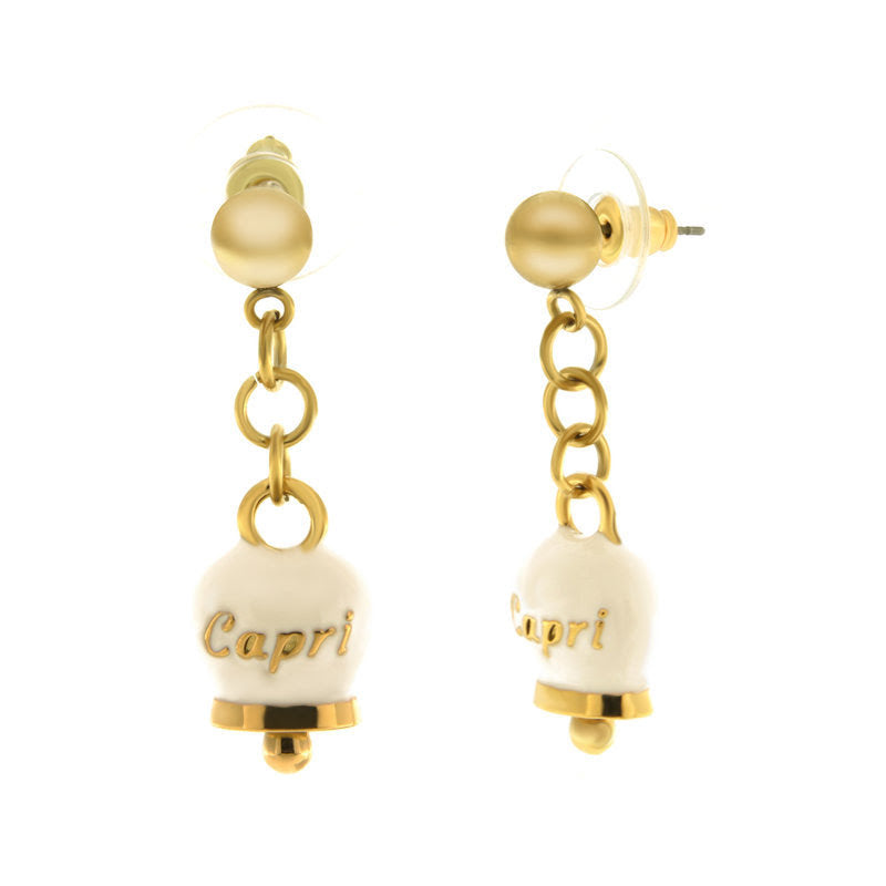 Or. Amocapri camp pendente - Orecchini - AMO CAPRI