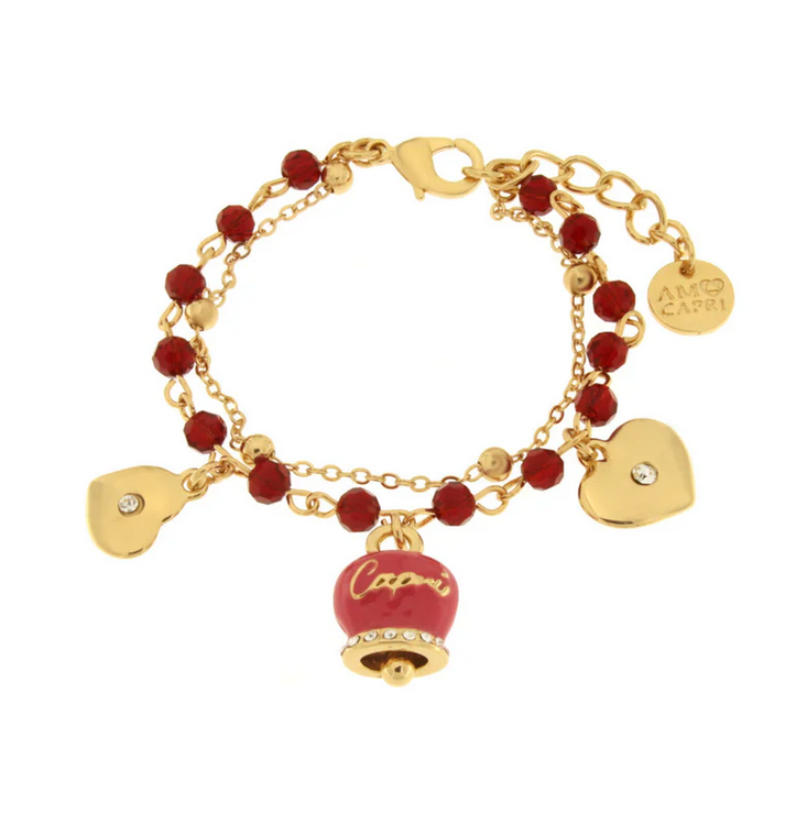 Br. Amocapri doppio filo con sw. - bracciale - AMO CAPRI