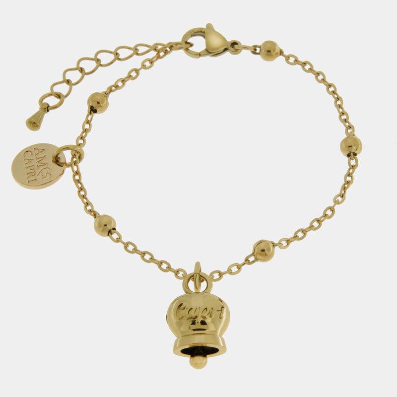Br. Amocapri con ciondolo e scritta Capri - bracciale - AMO CAPRI