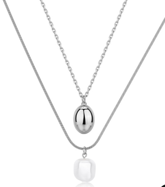 SWI41 - collana con ciondoli - s'agapò