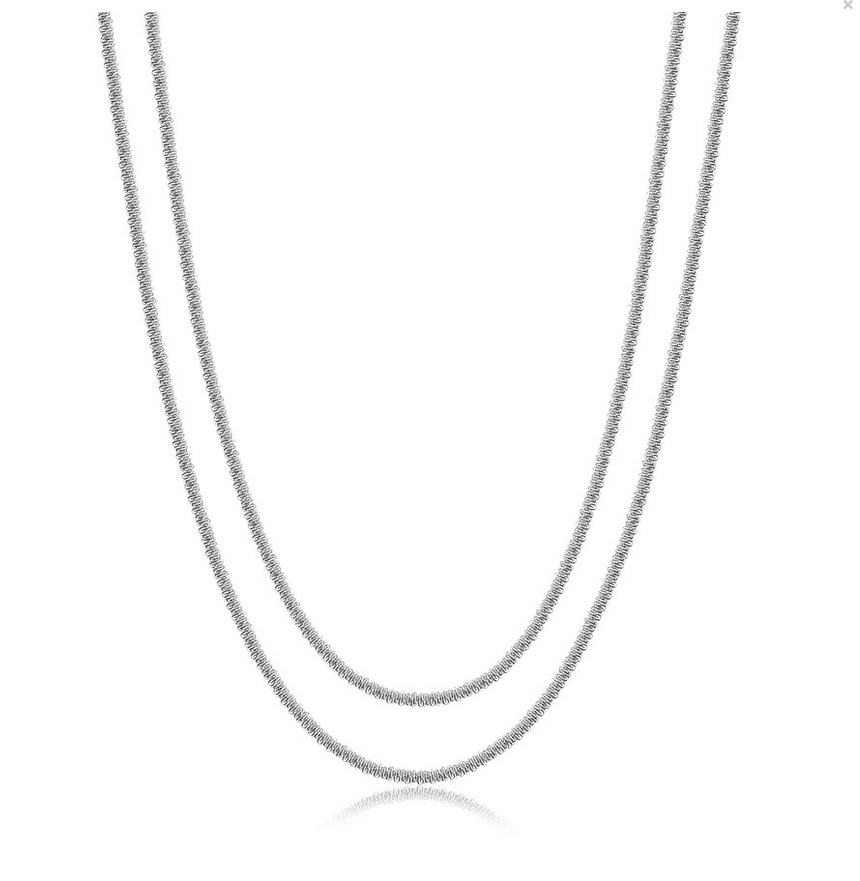 SHK104 - collana doppio filo - s'agapò