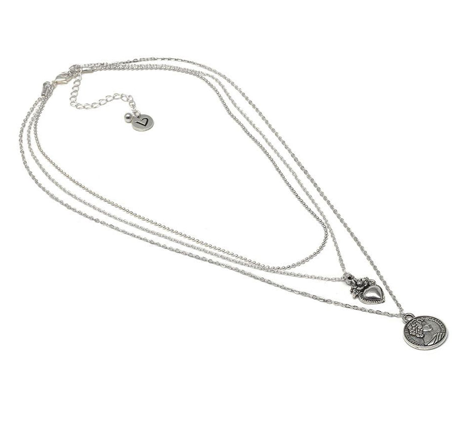 LO53098 - collana 3 fili - Vestopazzo