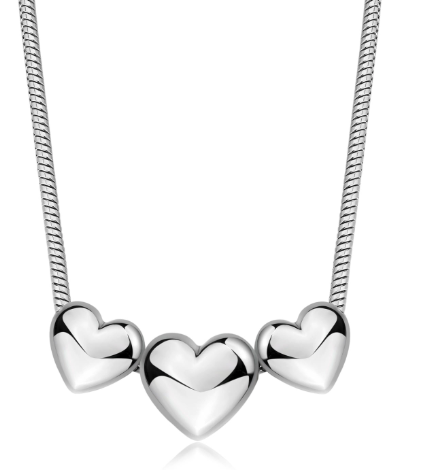 SSE57 - collana con cuori - s'agapò