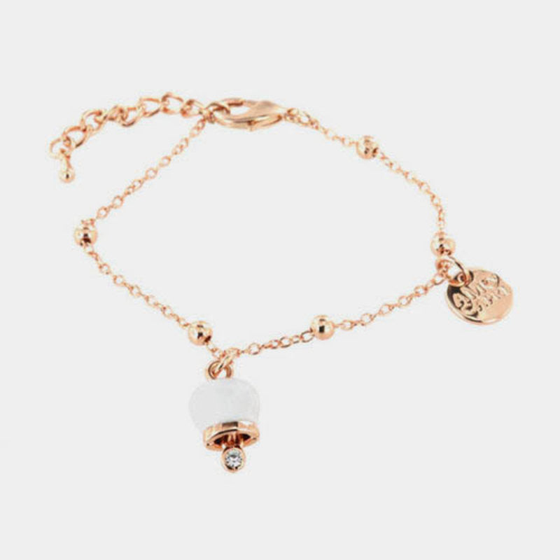Br Amocapri con Campanella small e zircone - bracciale - AMO CAPRI