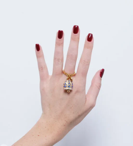 3150086 - anello con campanella - AMO CAPRI