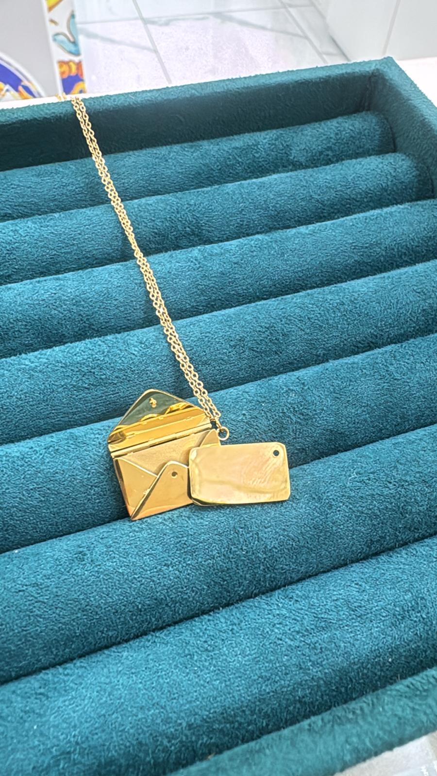 collana con lettera - collana con lettera - Joiè Clor